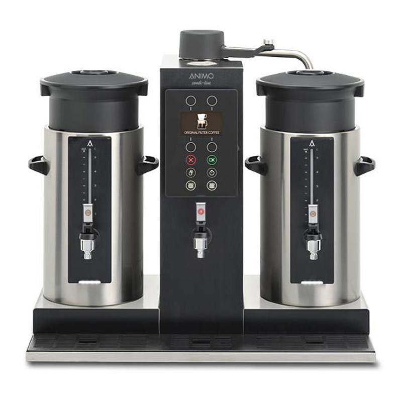 Animo Combi Line 2x5 W Silindirik Filtre Kahve Makinesi