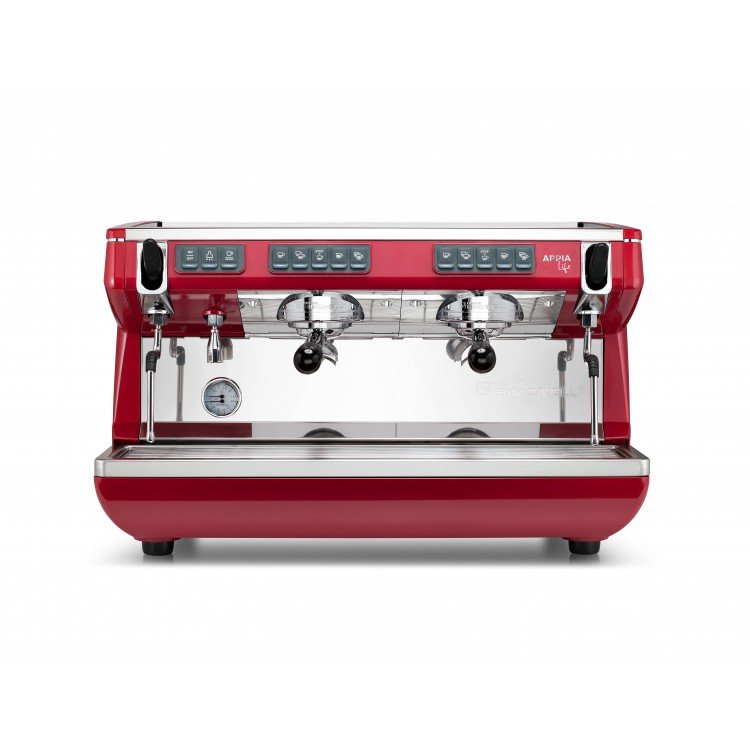 Appia Life 2 Gruplu Espresso Makinesi Kırmızı