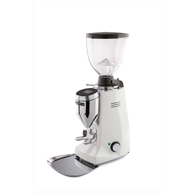 Mazzer Major V Elektronik Espresso Kahve değirmeni Beyaz