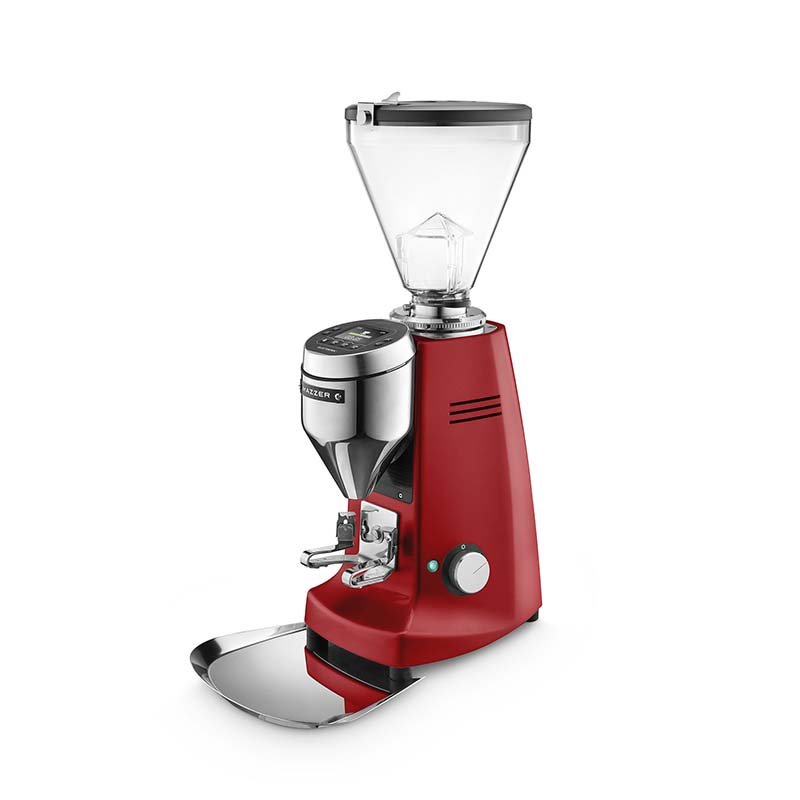 Mazzer Super Jolly V Pro Otomatik Kahve Değirmeni, Kırmızı